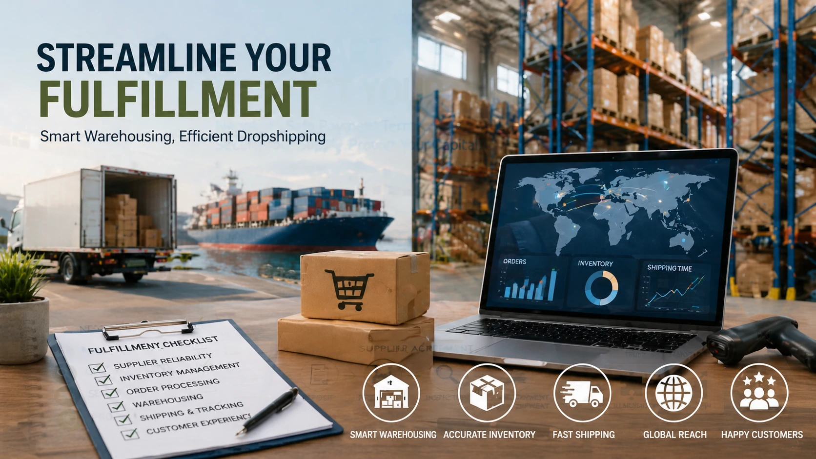 Usprawnij realizację zamówień: lista kontrolna dotycząca magazynowania i dropshippingu w Chinach